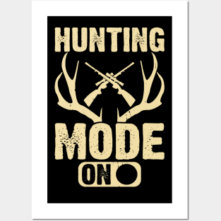 Hunting Mode On T shirt For Women Posters and Art